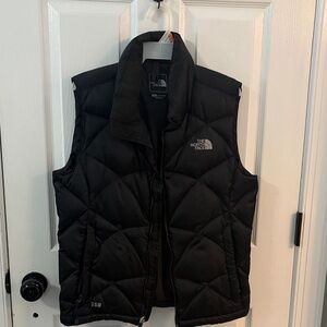 The North Face Black Quilted Vest